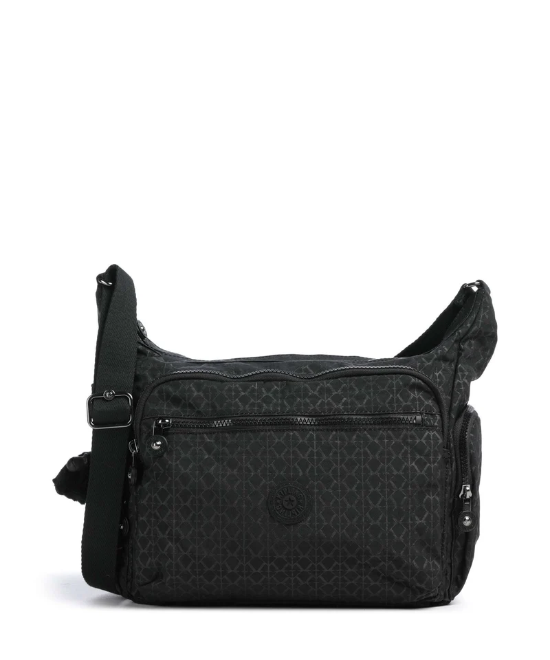 Kipling Basic Gabbie Borsa a tracolla signature embossed