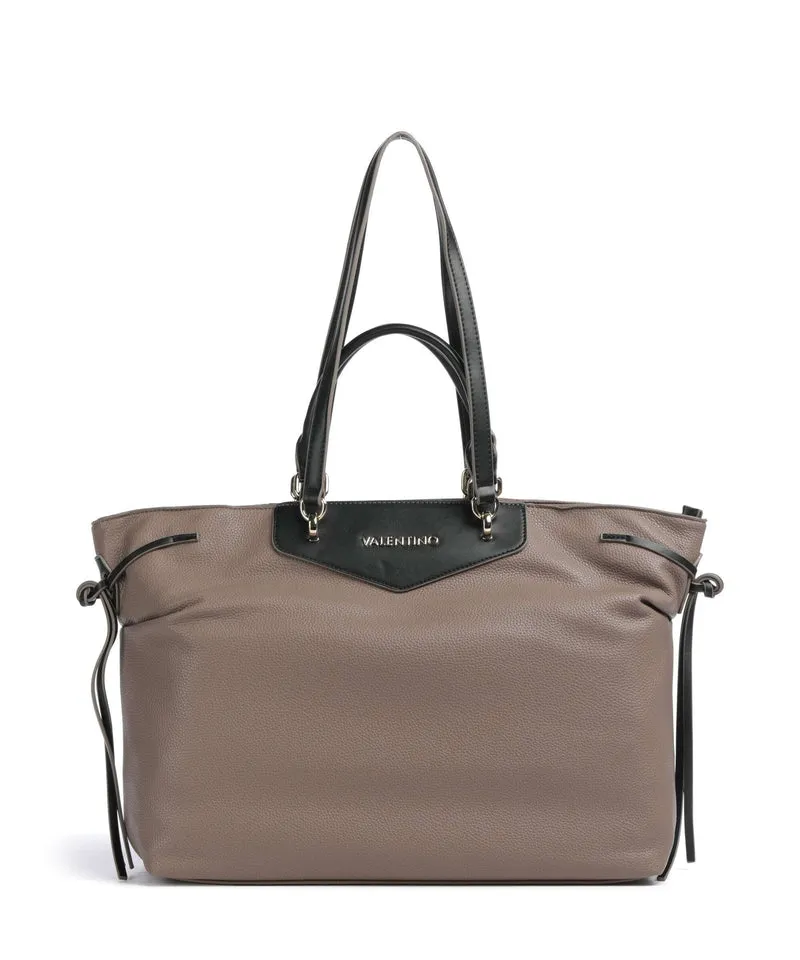 Valentino Bags Fiamma Re Borsa shopper taupe/nero