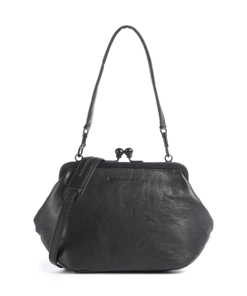 Aunts & Uncles Grandma's Luxury Club Mrs. Pizzelle Borsa a tracolla black smoke