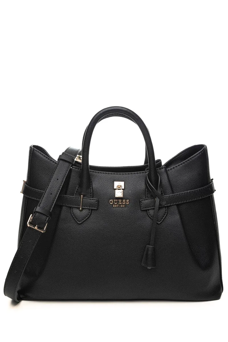 Borsa Guess Yesba Girlfriend Da Donna Nera In Poliuretano