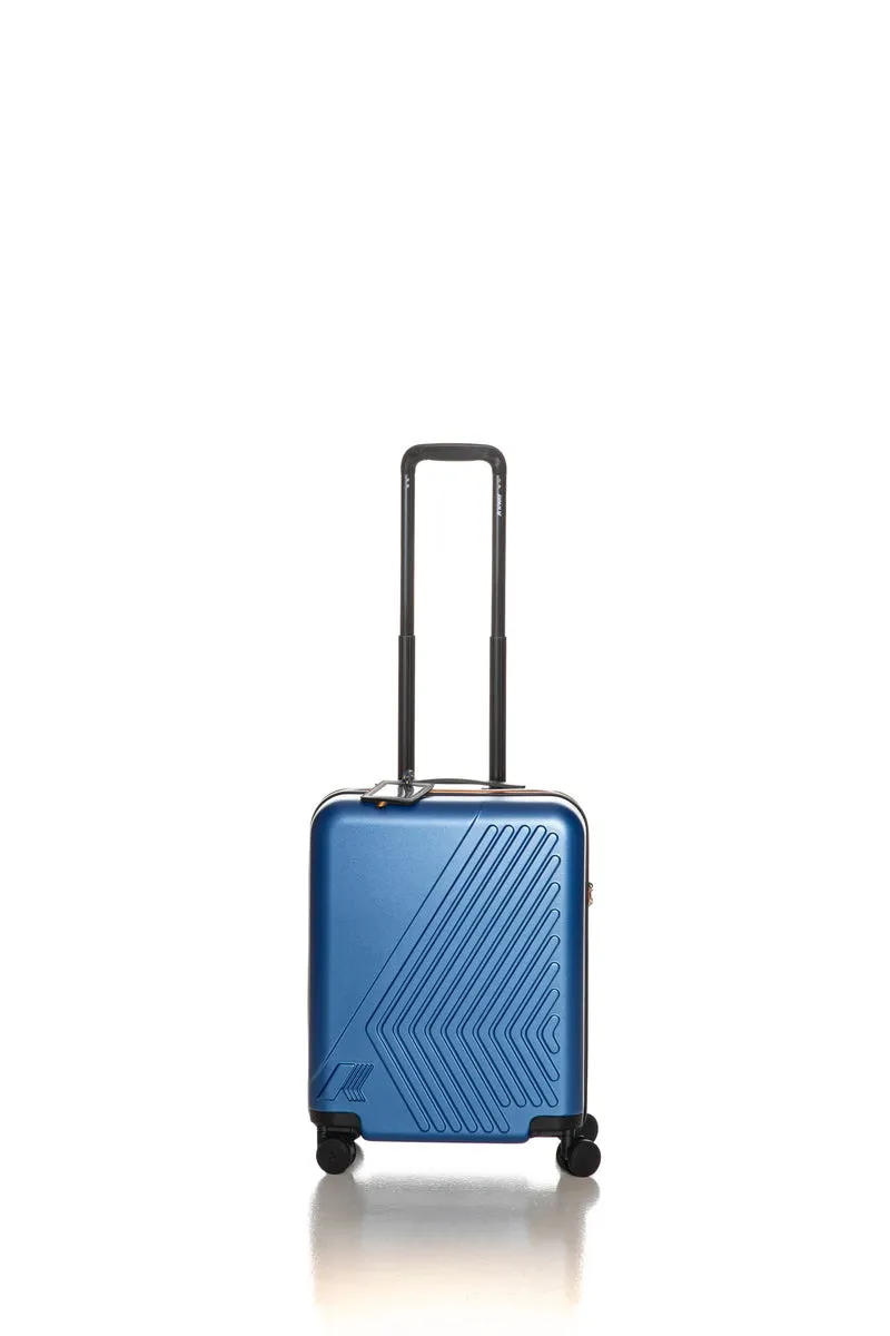 Trolley K-Way Eudoxie Lg Unisex Royal Bluette In Policarbonato