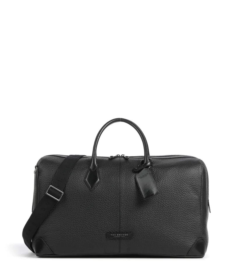 The Bridge Travel Soft Borsone da weekend nero