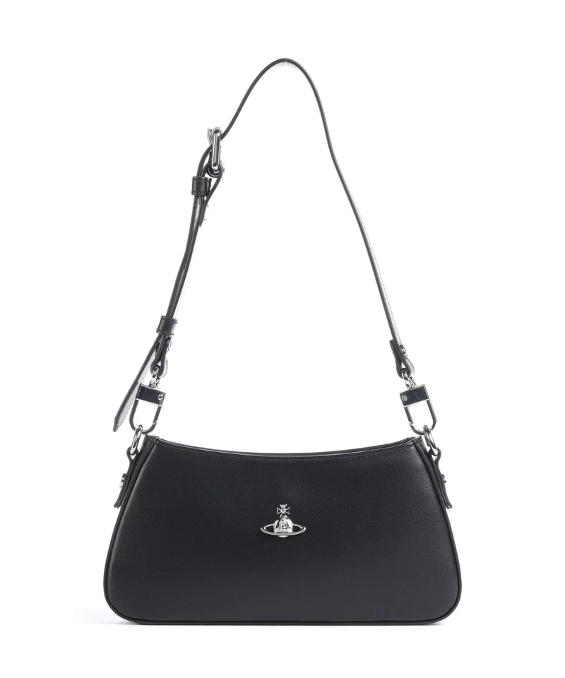 Vivienne Westwood Tasha Smooth Borsa a spalla black
