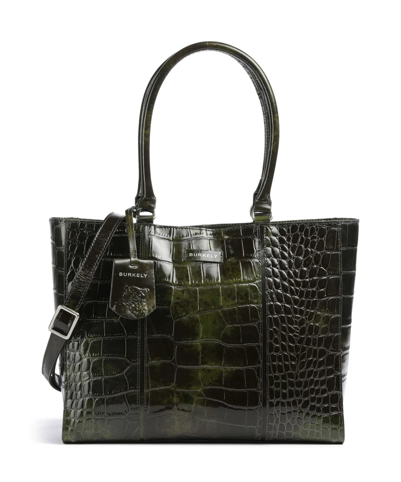 Burkely Cool Colbie Borsa shopper olive patent