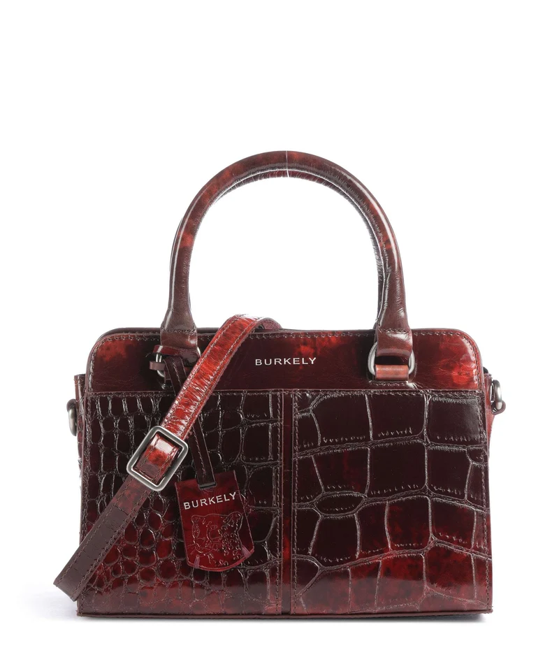 Burkely Cool Colbie Borsa a mano burgundy patent