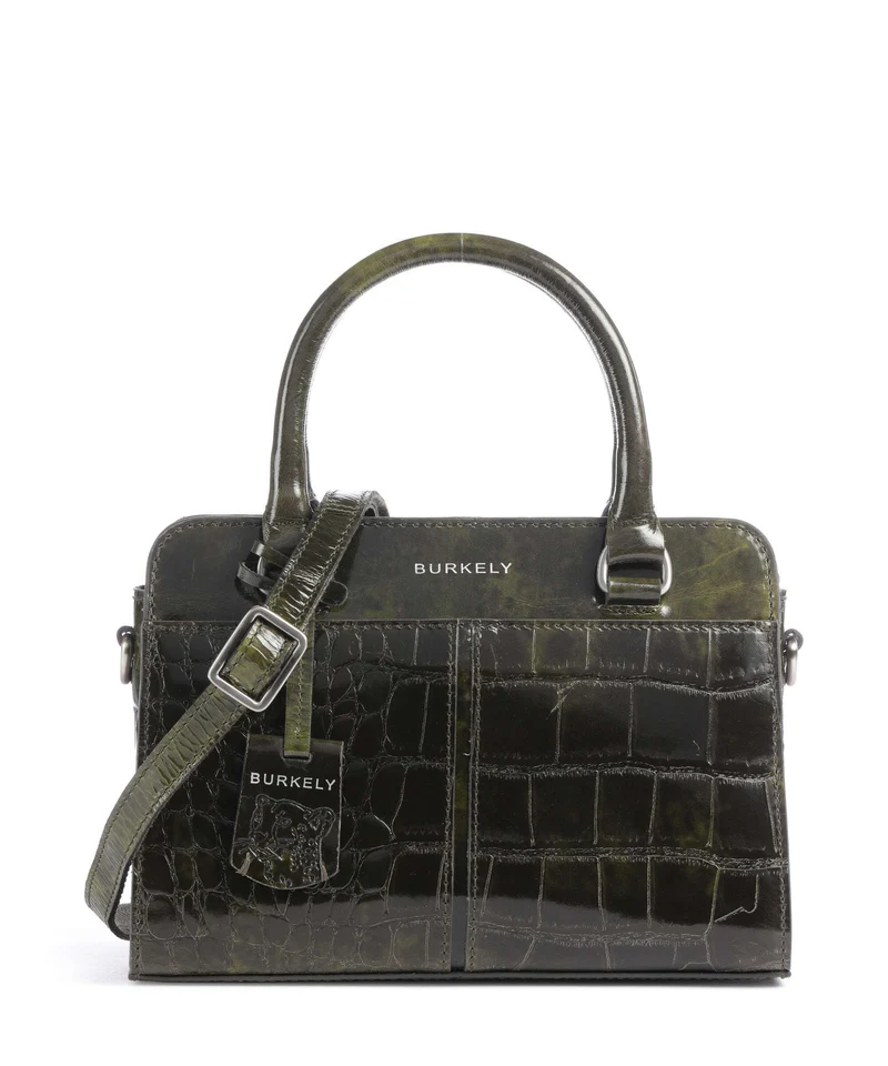 Burkely Cool Colbie Borsa a mano olive patent