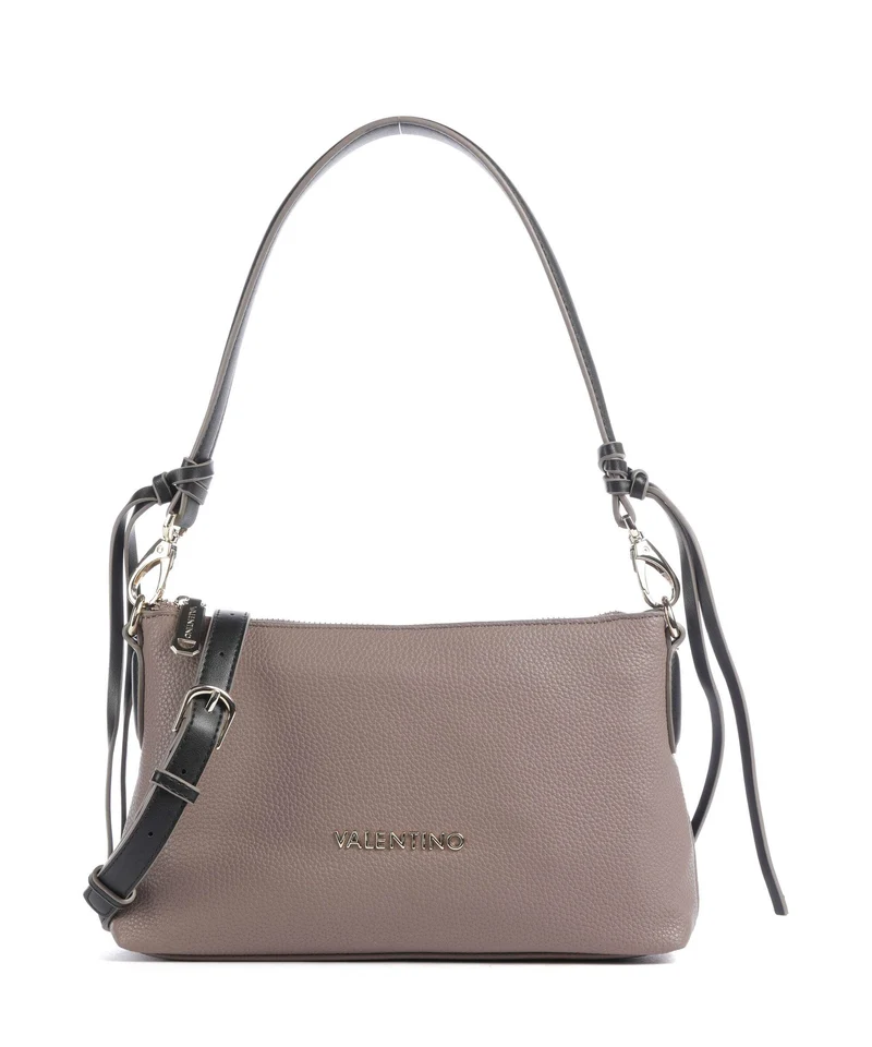 Valentino Bags Fiamma Re Borsa a spalla taupe/nero