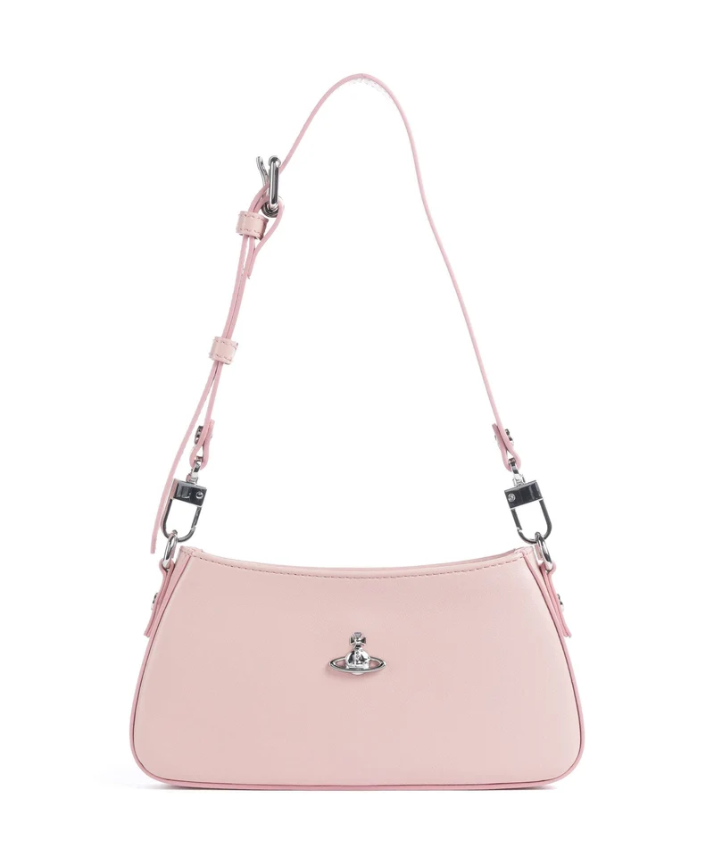 Vivienne Westwood Tasha Smooth Borsa a spalla pastel pink