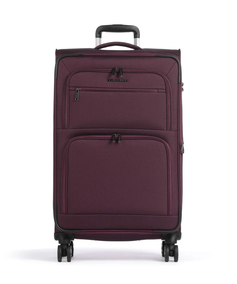 Travelite Cubis Valigia trolley (4 ruote) berry
