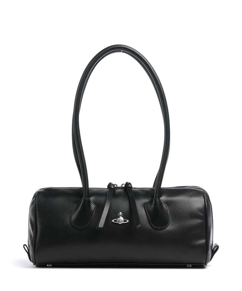 Vivienne Westwood Polly Smooth Borsa a spalla black