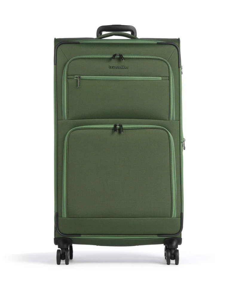 Travelite Cubis Valigia trolley (4 ruote) green