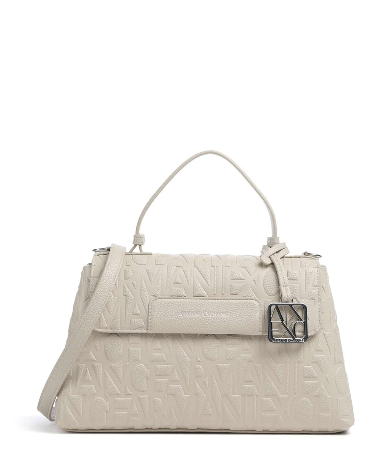 Armani Exchange Liz Borsa a mano script