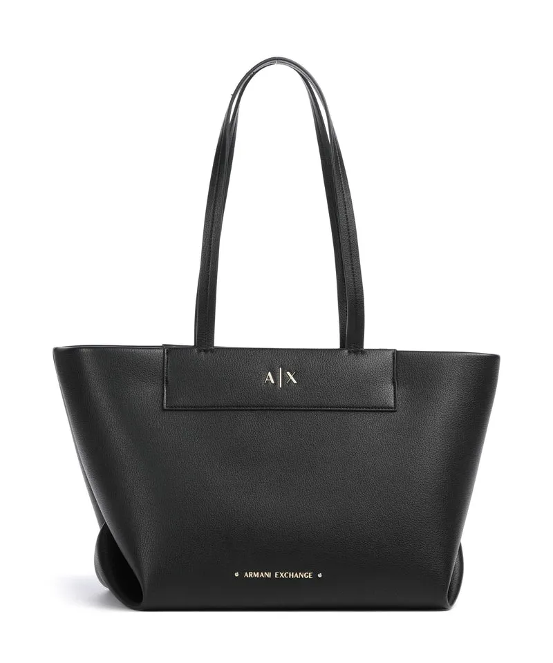 Armani Exchange Natalie M Borsa shopper black