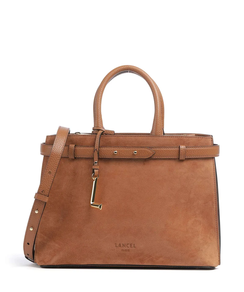 Lancel Faubourg M Borsa a mano camel