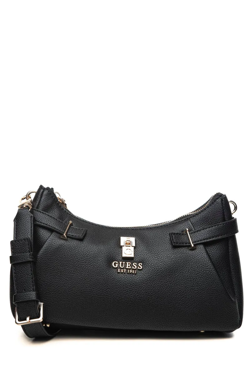 Borsa Guess Yesba Sh Da Donna Nera In Poliuretano