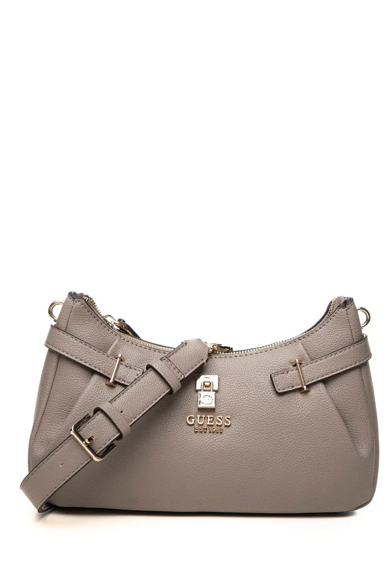 Borsa Guess Yesba Sh Da Donna Tortora In Poliuretano