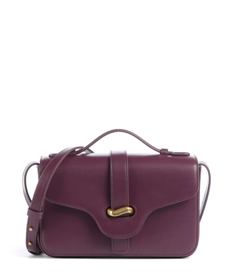 Emporio Armani Costanza Borsa a tracolla aubergine