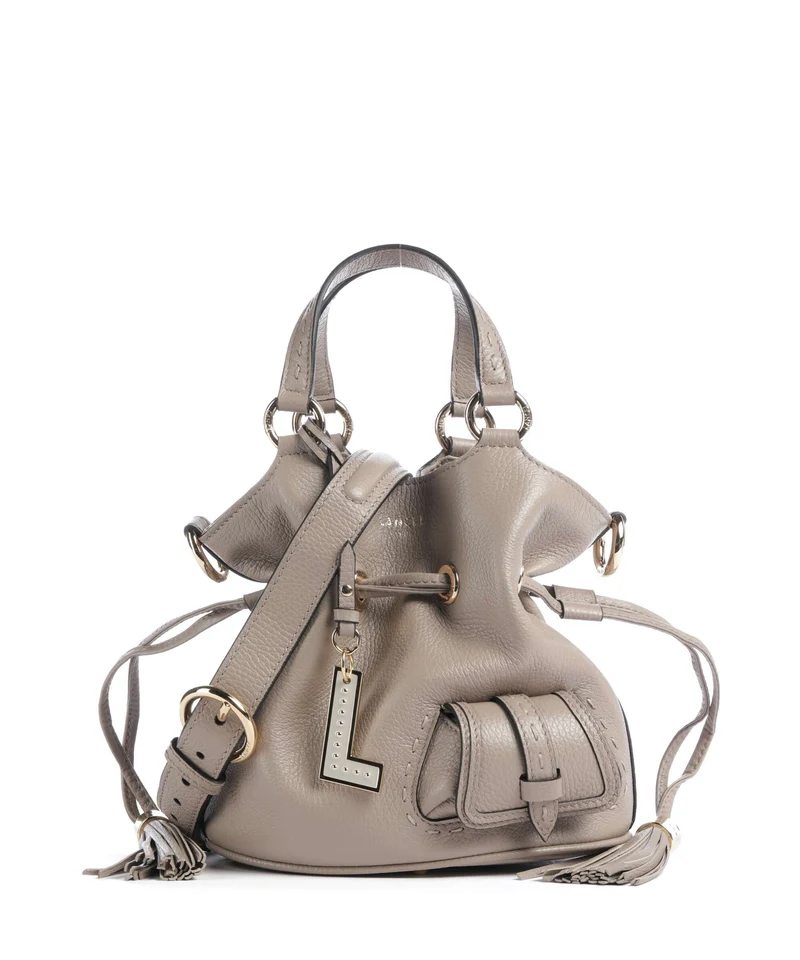 Lancel Premier Flirt S Borsa a secchiello pebble