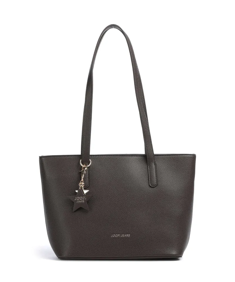 JOOP! Jeans Salve Lara Borsa shopper darkbrown