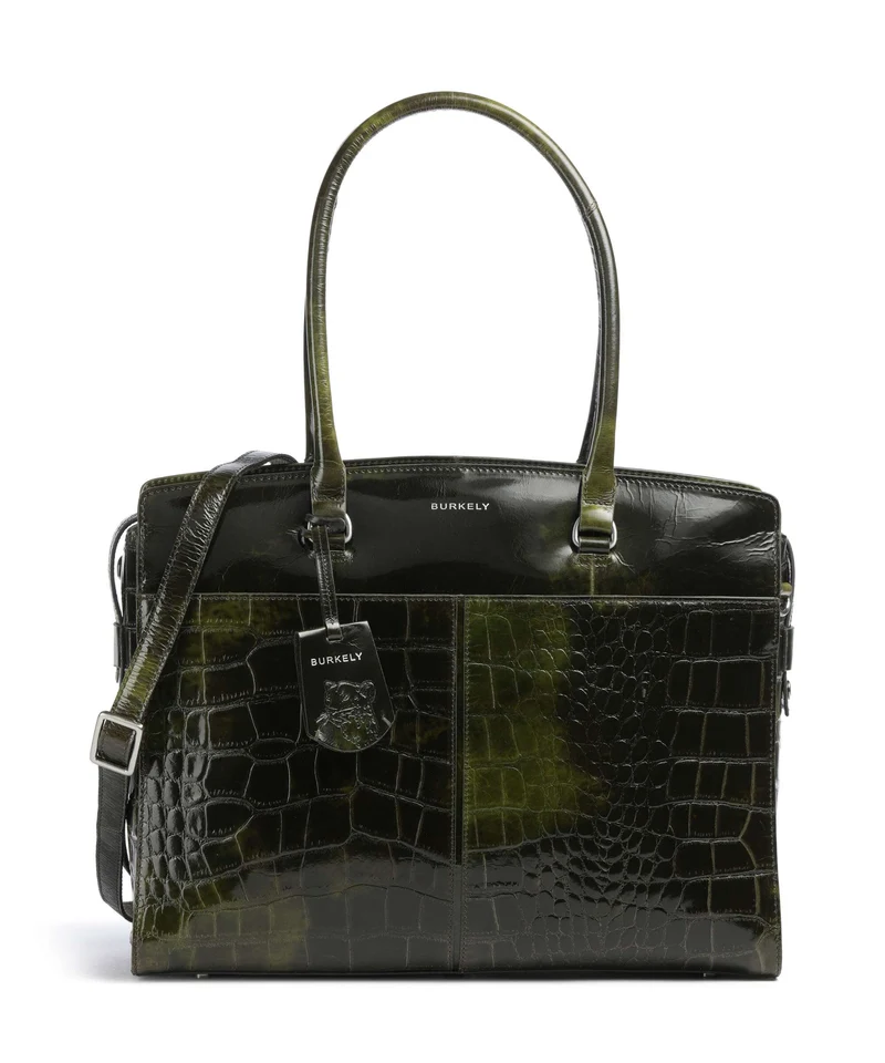 Burkely Cool Colbie Borsa shopper olive patent