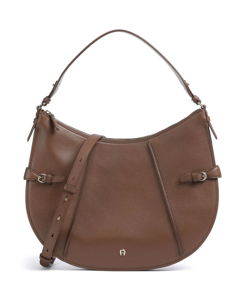 Aigner Cavallo M Borsa hobo saddle brown