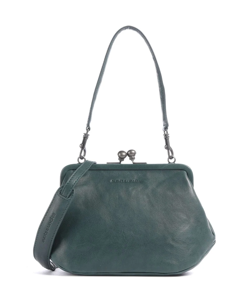 Aunts & Uncles Grandma's Luxury Club Mrs. Pizzelle Borsa a tracolla green jewel