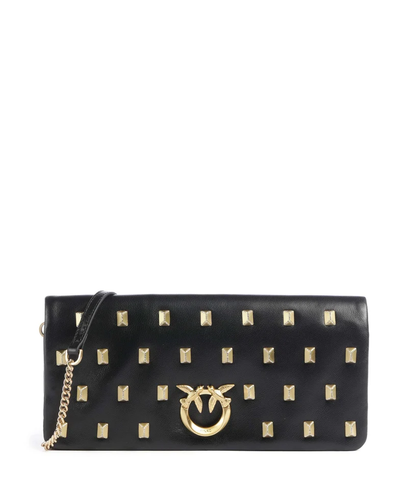 Pinko Click Soft Horizontal Classic Borsa a spalla black/brushed gold
