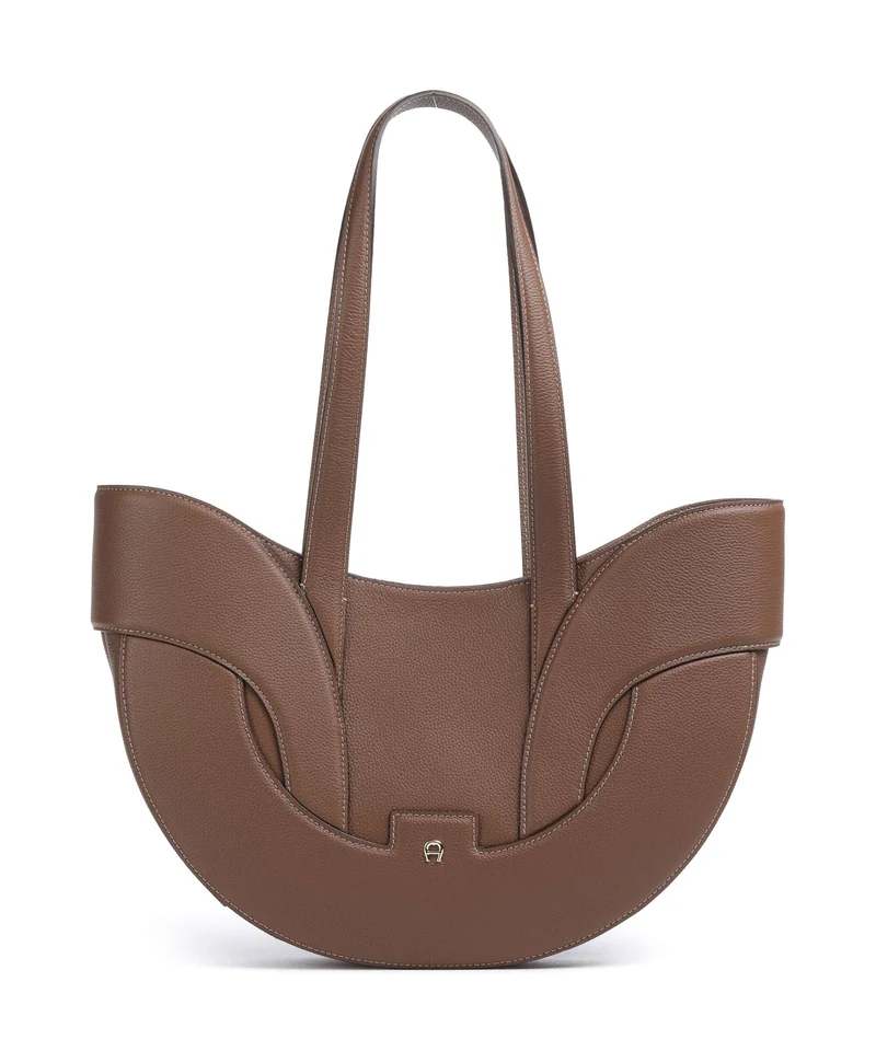 Aigner Sellina L Borsa shopper saddle brown