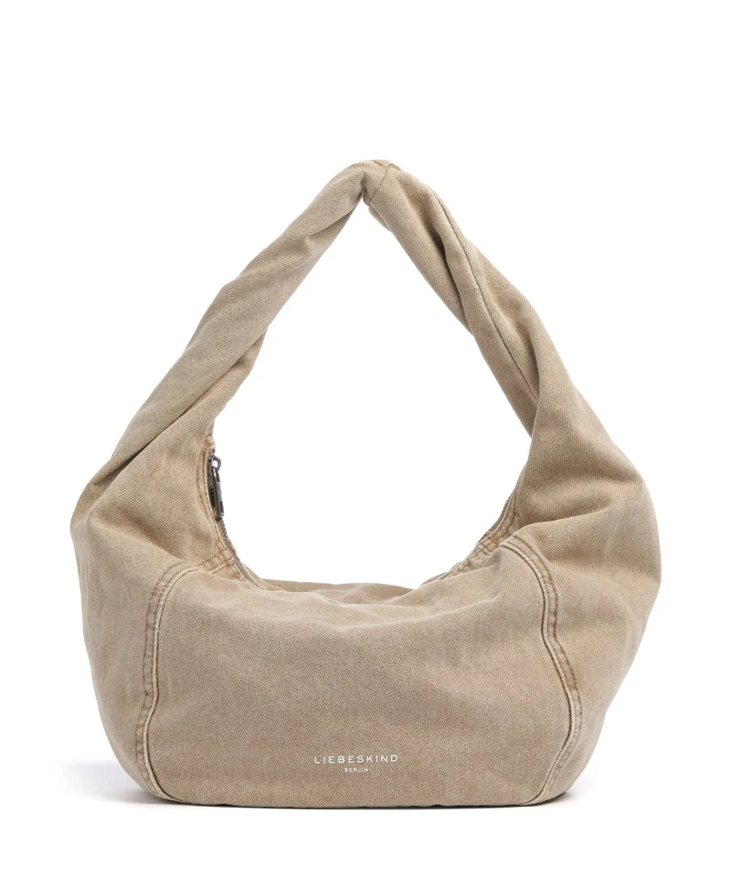Liebeskind Farrah II Denim M Borsa hobo beige