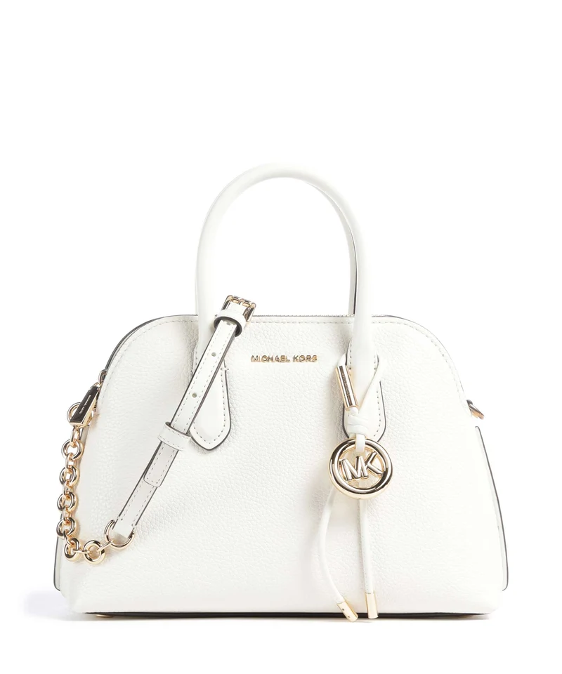 Michael Kors Freddie Medium Borsa a mano eggshell