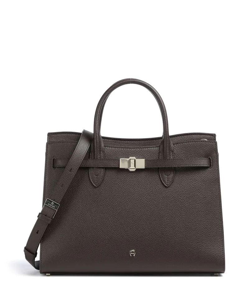 Aigner Farah L Borsa a mano soil brown