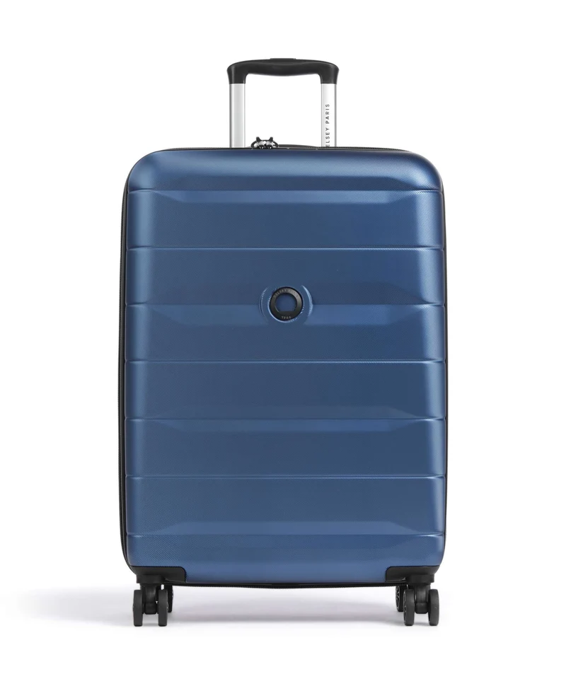 Delsey Paris Comete 4 Valigia trolley (4 ruote) light blue