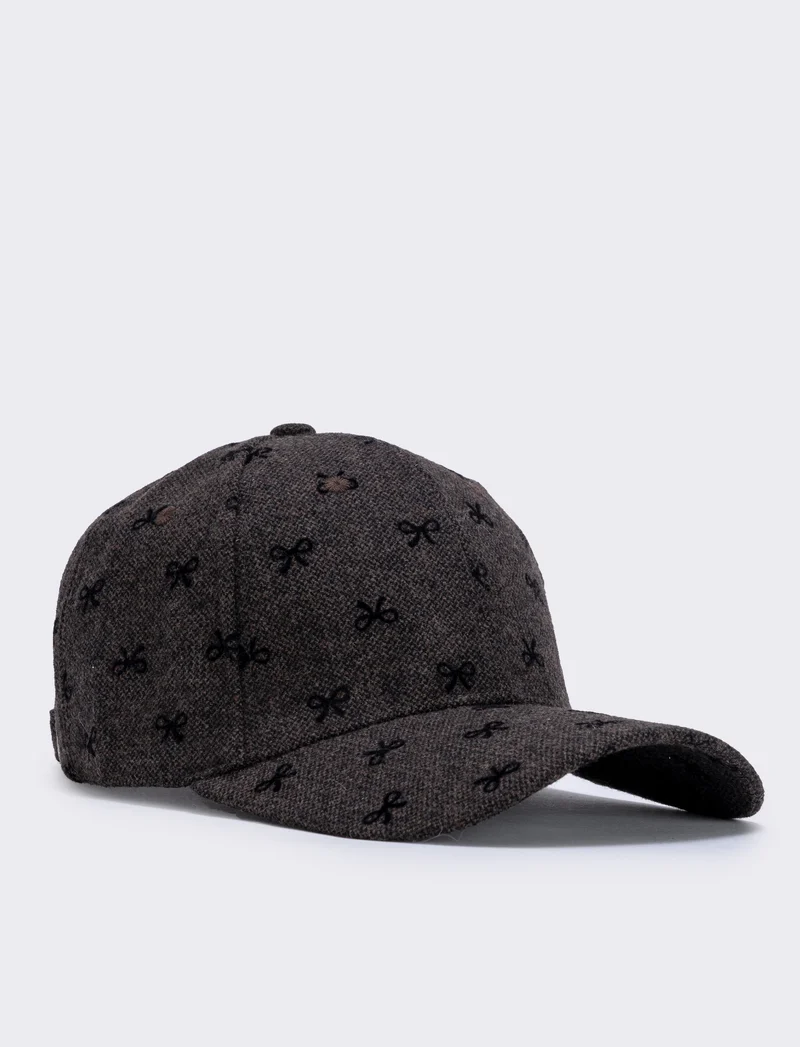 Baseball con fiocchetti - Nero