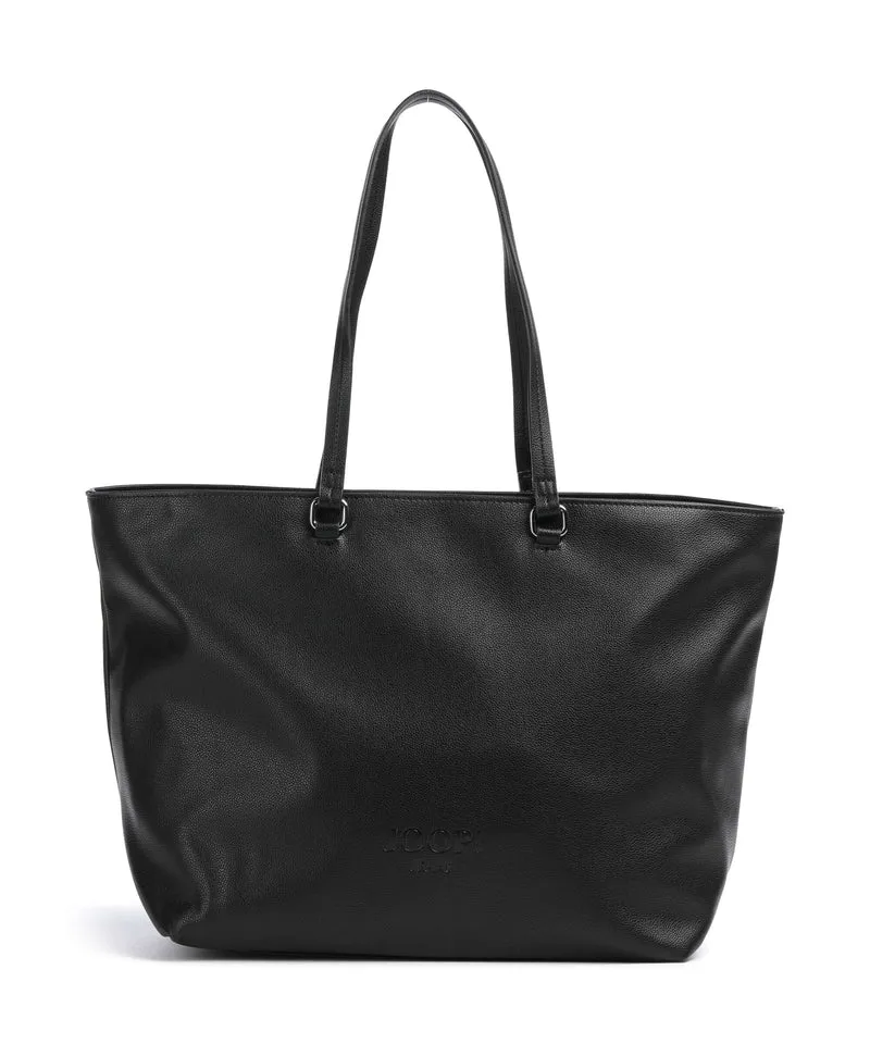 JOOP! Jeans Cuore Lettera Lara Borsa shopper black
