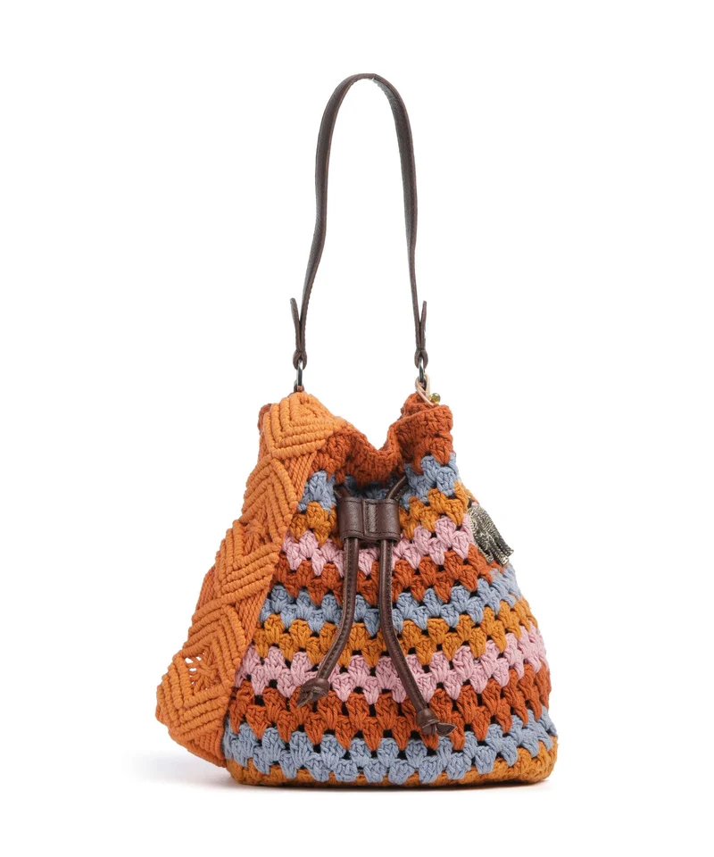 Anokhi Borsa a secchiello multi