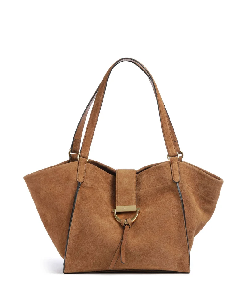 Abro Suede Temi Borsa shopper cuoio