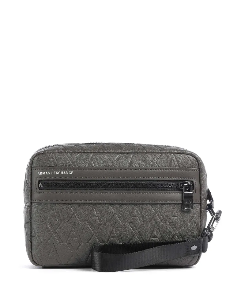 Armani Exchange Liam Borsa da toilette falcon