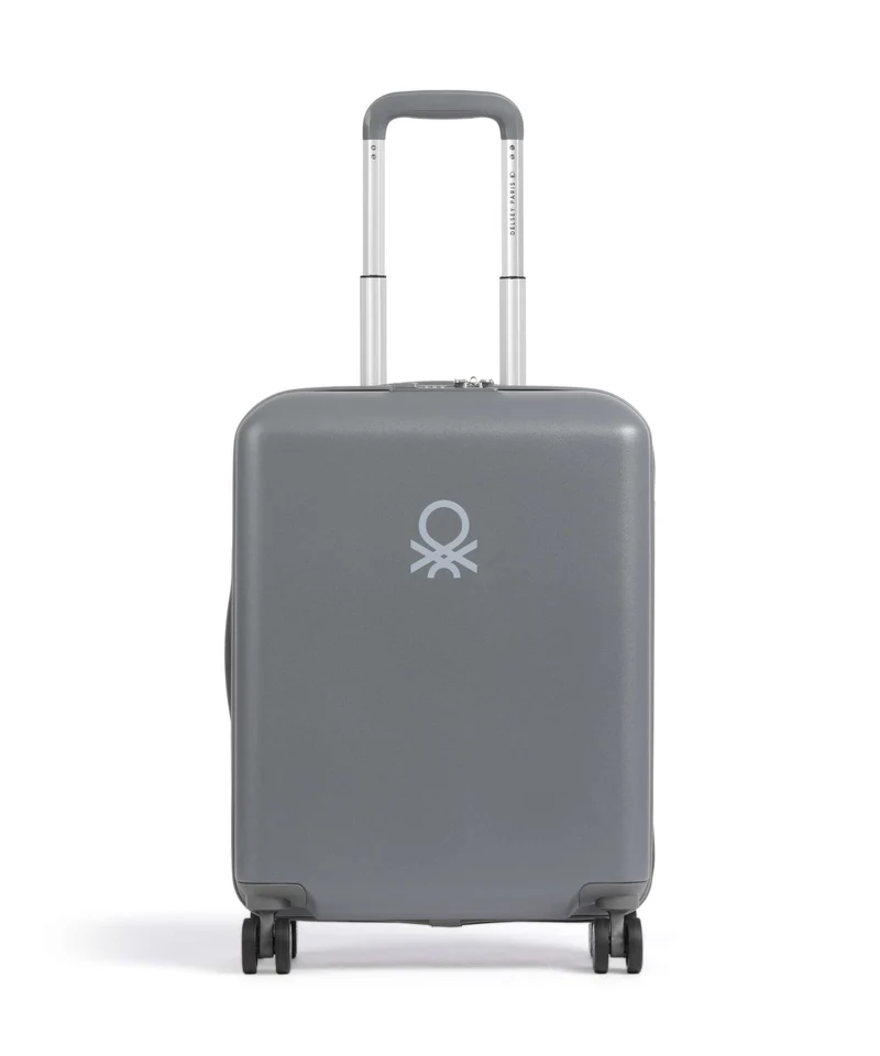 Delsey Paris x United Colors of Benetton UCB Hardside Valigia trolley (4 ruote) steel grey