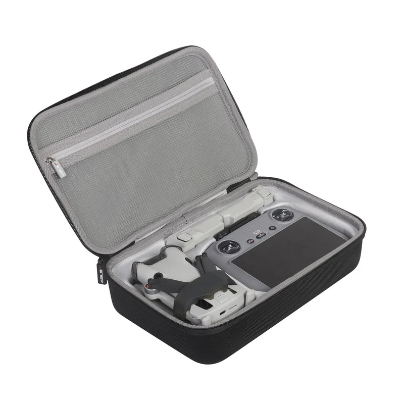 JSVER Borsa per DJI Mini 4 Pro, Borsa per il Trasporto Compatibile con DJI Mini 4 Pro/Mini 3 Pro/Mini 3 Custodia Fly More Combo e Accessori per DJI RC-Nero
