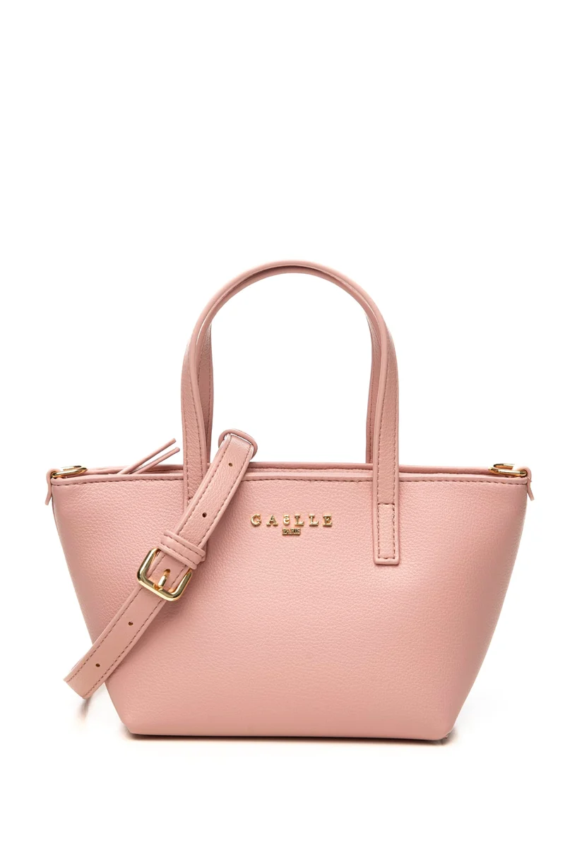 Borsa Gaelle Paris Mini Sh Ess Da Donna Rosa Pastello In Poliuretano