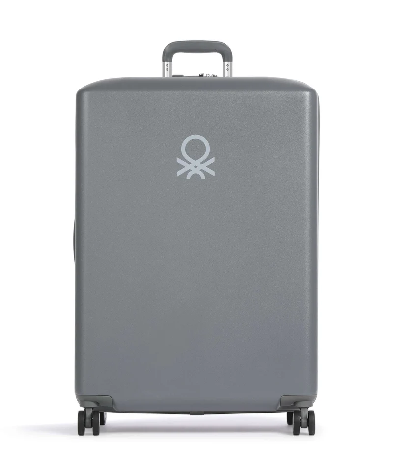 Delsey Paris x United Colors of Benetton UCB Hardside Valigia trolley (4 ruote) steel grey