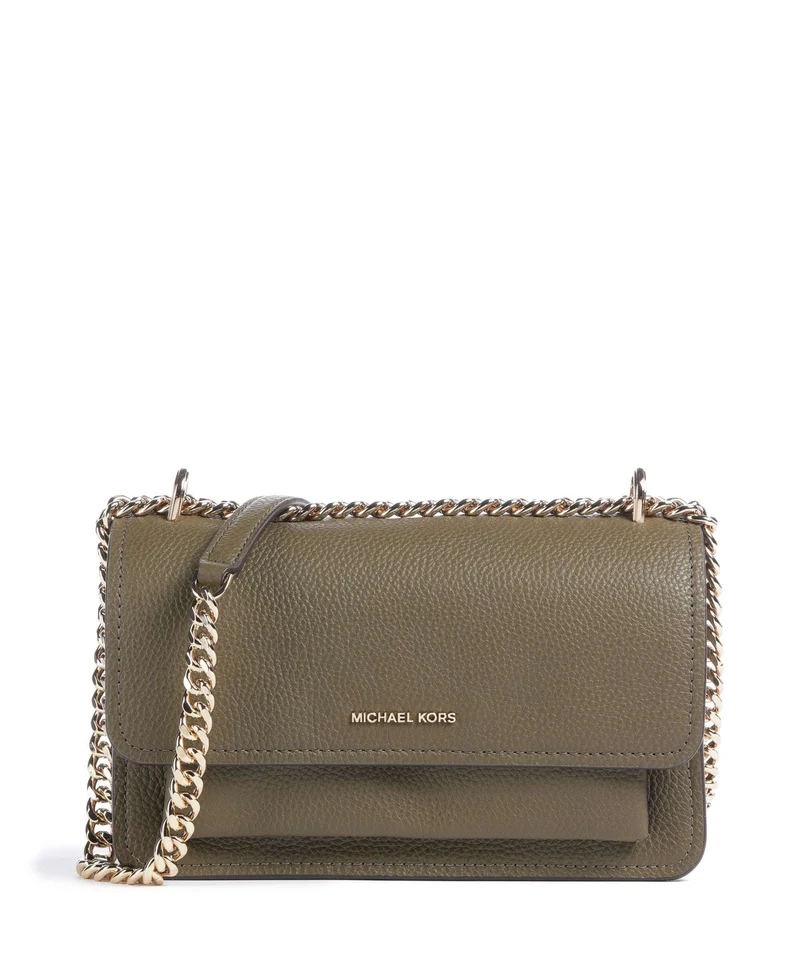 Michael Kors Claire Large Borsa a spalla loden