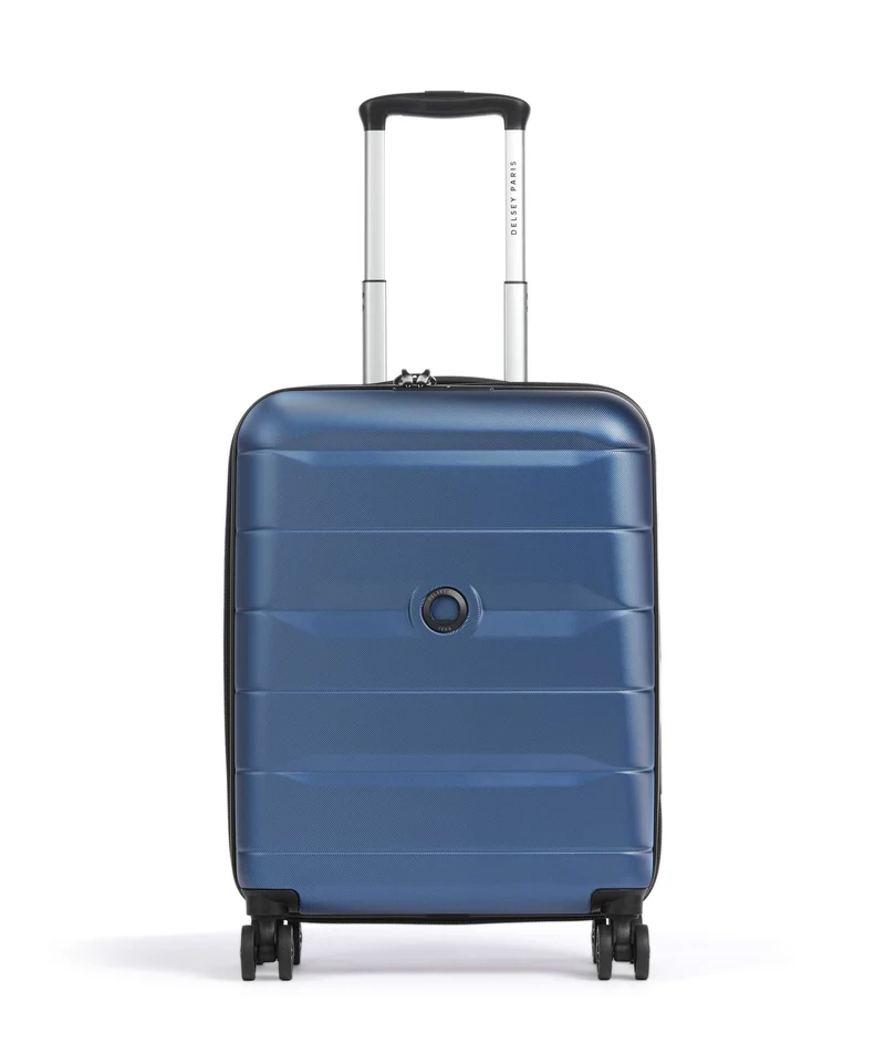 Delsey Paris Comete 4 Slim Valigia trolley (4 ruote) light blue