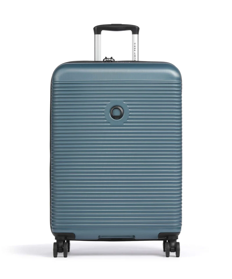 Delsey Paris Freestyle Valigia trolley (4 ruote) blue