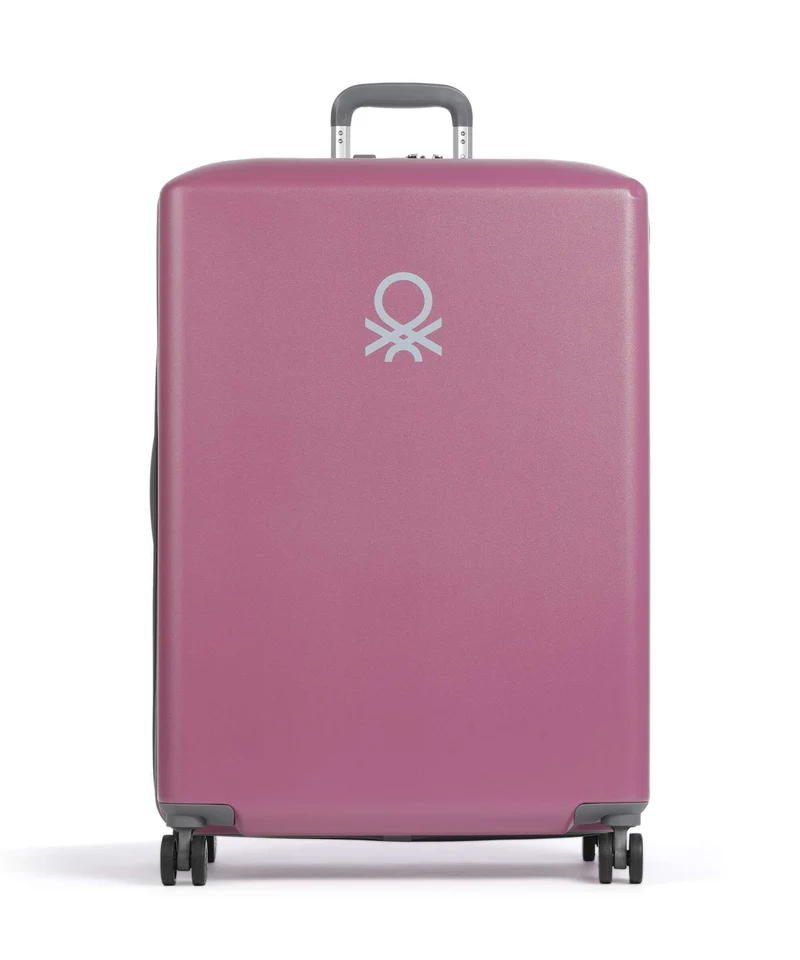 Delsey Paris x United Colors of Benetton UCB Hardside Valigia trolley (4 ruote) pink