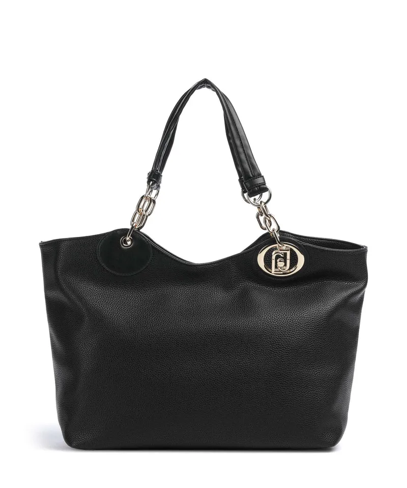 Liu Jo Faiza L Borsa shopper nero/brass gold