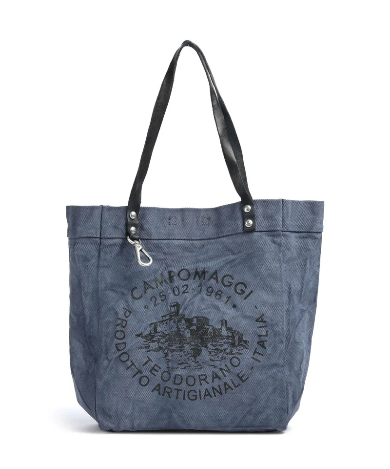 Campomaggi Borsa shopper blue
