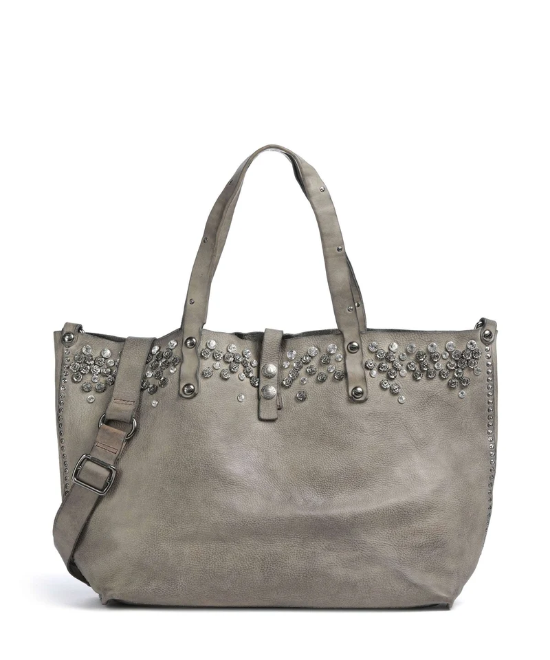 Campomaggi Borsa shopper cement