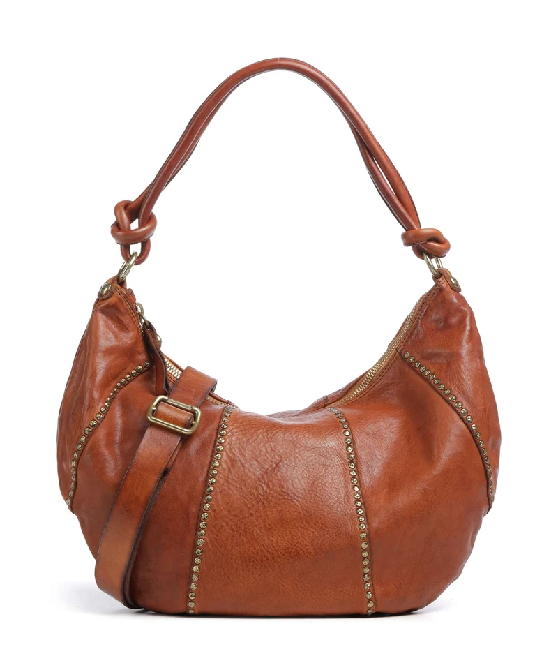 Campomaggi Borsa hobo cognac