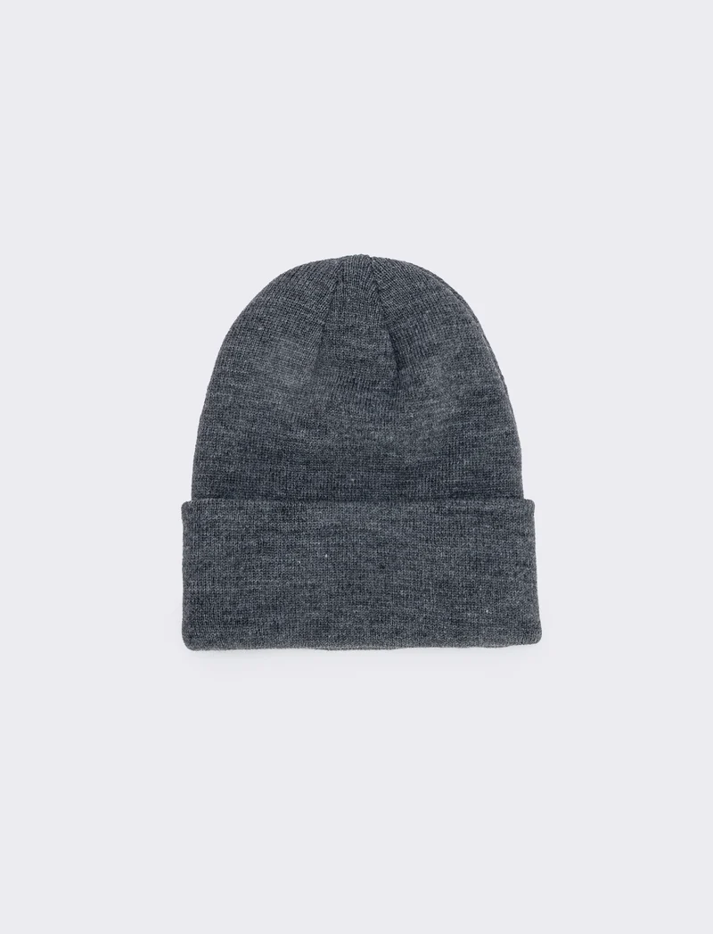Cappello a coste basic per uomo - Grigio